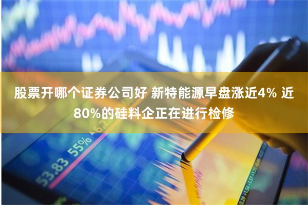 股票开哪个证券公司好 新特能源早盘涨近4% 近80%的硅料企正在进行检修