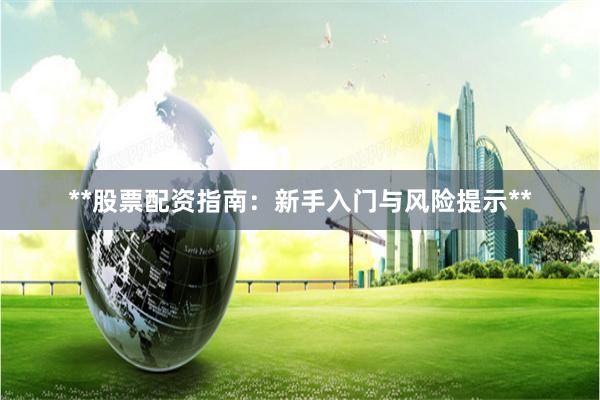 **股票配资指南：新手入门与风险提示**